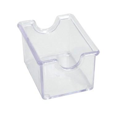 Winco PPH-1C Sugar Packet Holder, Plastic, Clear