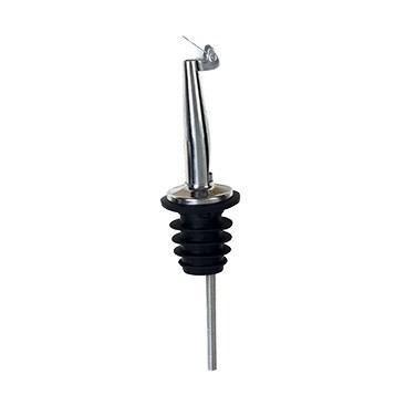 Winco PPM-4C Metal Pourer With Tapered Spout And Hinged Cap