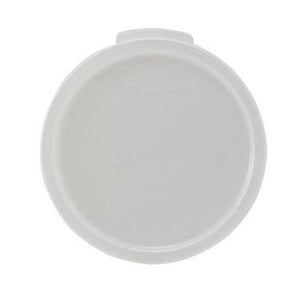 Winco PPRC-1222C Cover for Round Storage Container, White, Polypropylene, 12 | 18 | 22 Qt