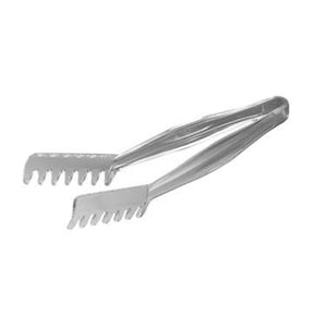 Winco PPT-11C Polycarbonate Spaghetti Tongs, Clear, 11"