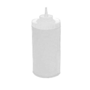 Winco PSW-32 Wide-Mouth Squeeze Bottles, 32 Oz, Clear