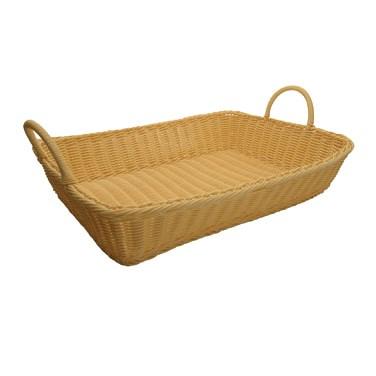 Winco PWBN-1914T Solid-Cord Poly Woven Basket, 19"
