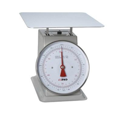 Winco SCAL-9130 Scale with 9" Dial, 130 Lb