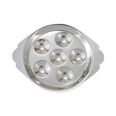 Winco SND-6 Snail Dish, Stainless Steel