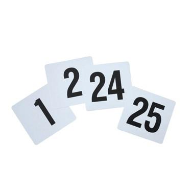Winco TBN-25 Plastic Table Numbers, 1-25