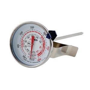 Winco TMT-CDF2 Candy/Deep Fryer Thermometer, 2", 5"