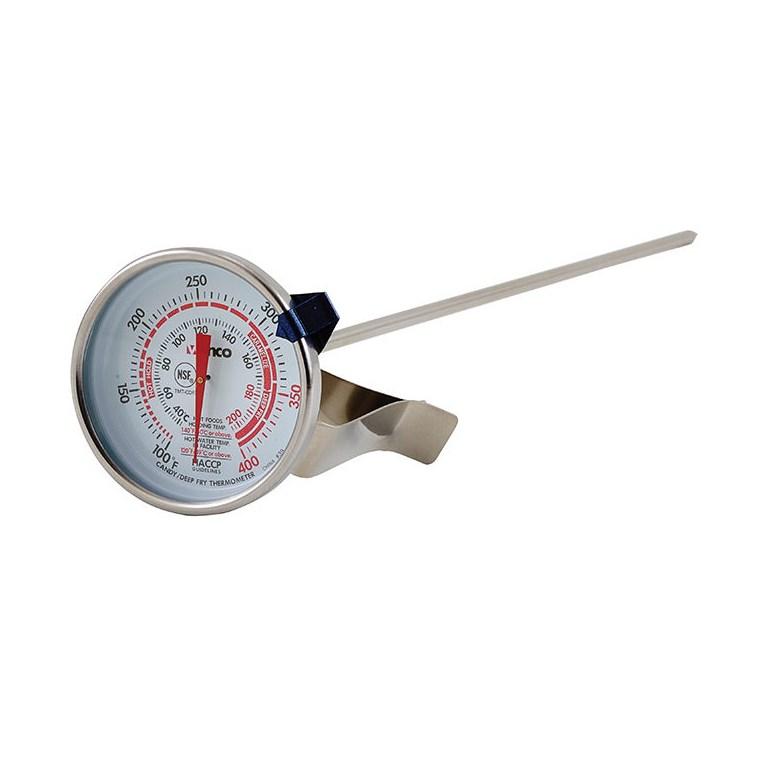 Winco TMT-CDF3 Candy/Deep Fryer Thermometer, 2", 12"
