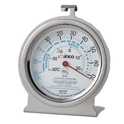 Winco TMT-RF3 Refrigerator/Freezer Thermometer, 3"