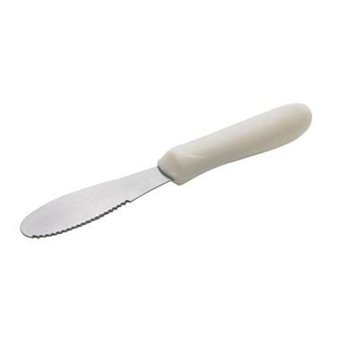 Winco TWP-31 Sandwich Spreader, White Polypropylene Handle, 3-5/8” X 1-1/4” Blade