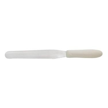 Winco TWPS-7 Bakery Spatula, White Polypropylene Handle, 7-15/16” X 1-1/4”