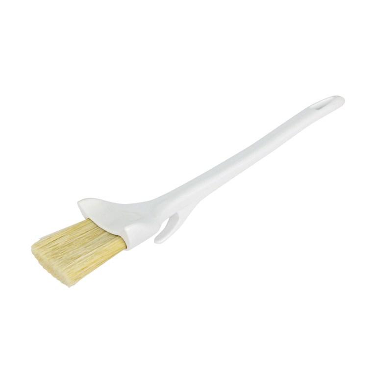 Winco WBRP-20H Pastry Brush with Hook and Plastic Handle 2"