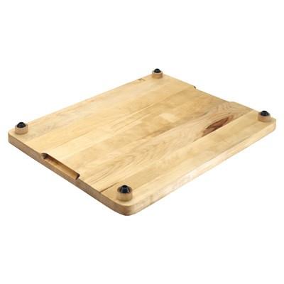 Winco WCB-2016 Wooden Carving Board with Channel