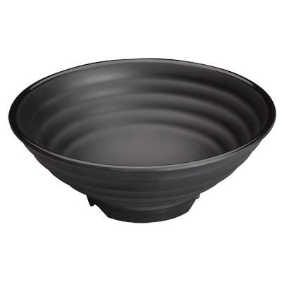 Winco WDM012-303 Kumata Melamine Bowl, Black, 10"
