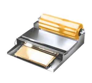 Winholt WHSS-1 Film Wrapping Dispenser, counter type, aluminum & stainless steel construction, holds one film roll with 3" dia. core, 115v/750with 8 amps, NSF