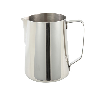 Winco WP-50 Frothing Pitcher, 50 oz., stainless steel
