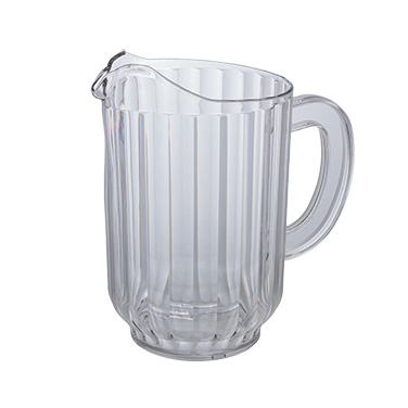 Winco WPC-60 Water Pitcher, 60 oz., polycarbonate, clear, NSF