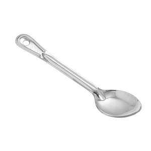 Winco BSOT-11 Basting Spoon, 11", solid, 1.2 mm, stainless steel