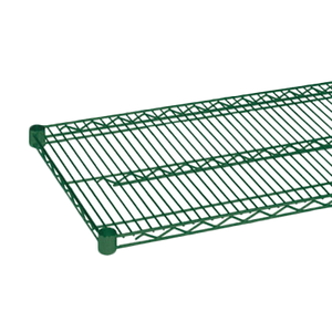 Thunder Group CMEP1424 Wire Shelving 14" x 24" Green, NSF