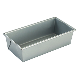 Winco HLP-105 Loaf Pan, 10" x 5" x 3"H, Aluminized Steel