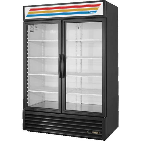 Two-Section Refrigerated Merchandiser, with (2) Glass Doors