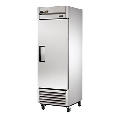 One-Section Reach-in Refrigerator with (1) Solid Stainless Steel Door