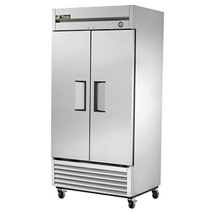 Two-Section Reach-In Freezer, with (2) Stainless Steel Doors