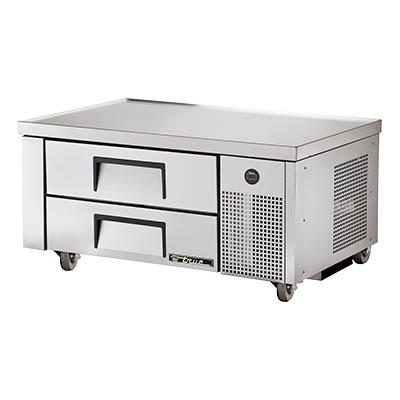 True TRCB-48 Refrigerated Chef Base, One Section, 48-3/8"L, 1/5 HP, 115v/60/1-ph