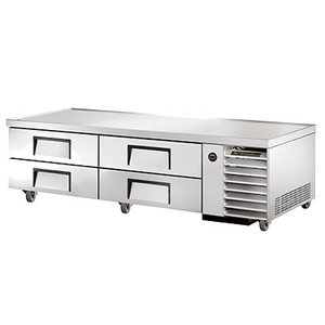 Refrigerated Chef Base, Two Section, Four Drawers, 115v/60/1-ph