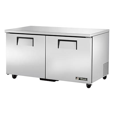 Undercounter Refrigerator, 33-38° F, Two Section