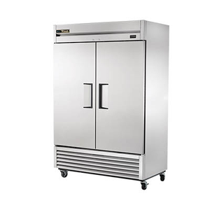 True T-49F-HC Two-Section Reach-in Freezer -10° F, with (2) Solid Stainless Steel Doors
