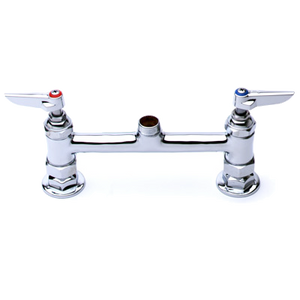 T&S B-0220-LN Deck Mounted, Mixing Faucet Base, 8" Center