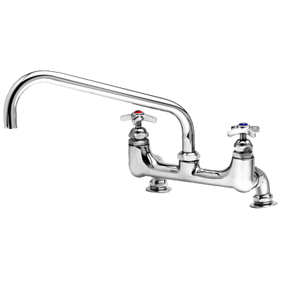 T&S B-0293 Deck Mounted, Kettle & Pot Sink Faucet with 18" Nozzel