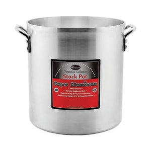Winco AXHH-40 Aluminum Stock Pot 40qt